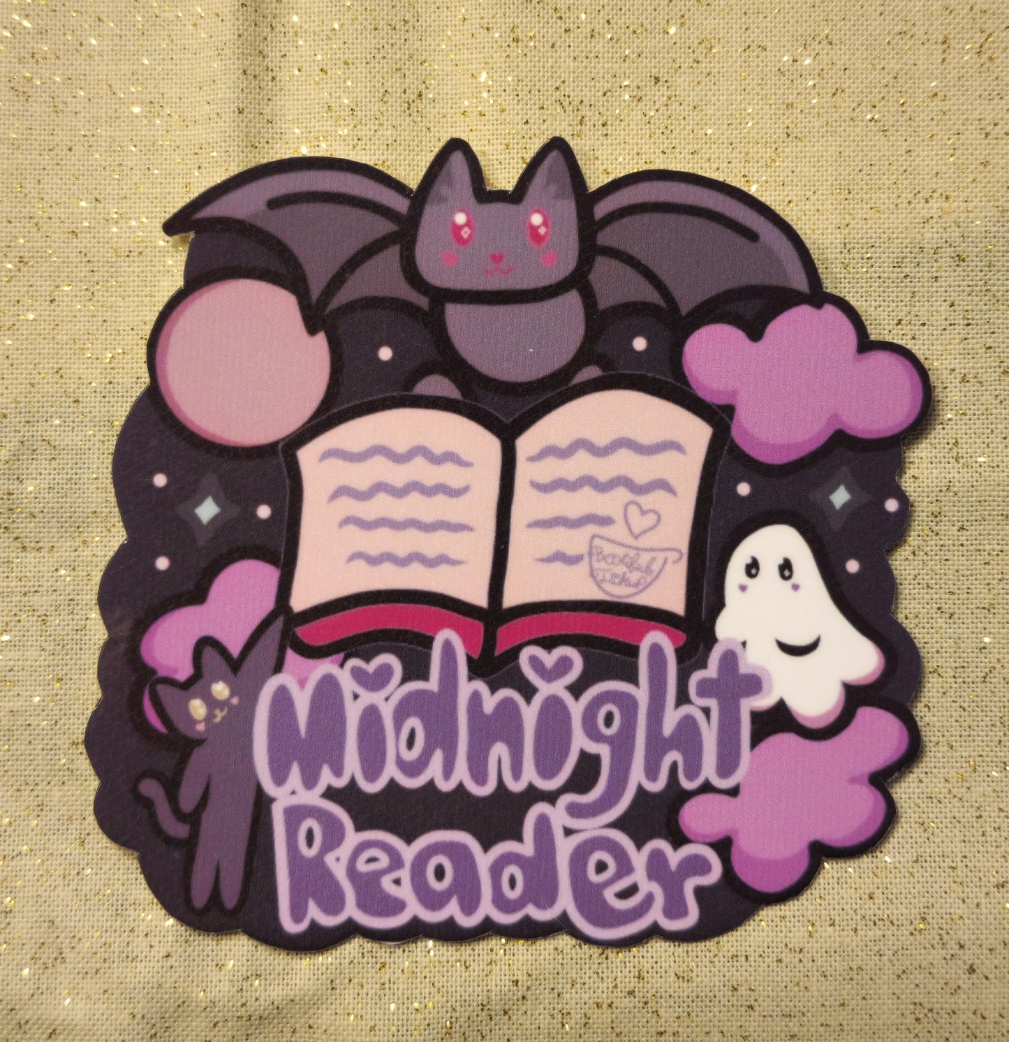 Midnight Reading (Sticker)
